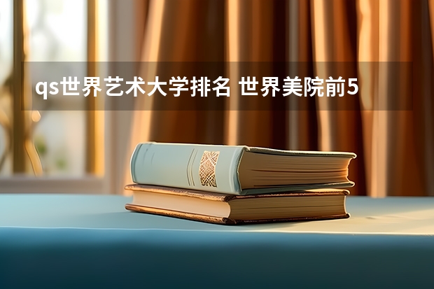 qs世界艺术大学排名 世界美院前50排名