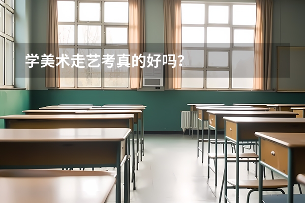 学美术走艺考真的好吗？