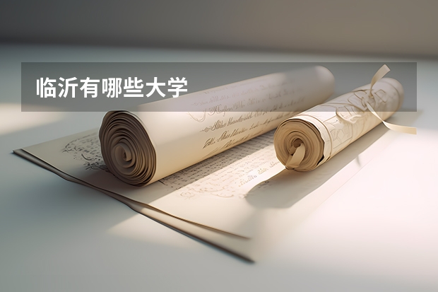 临沂有哪些大学