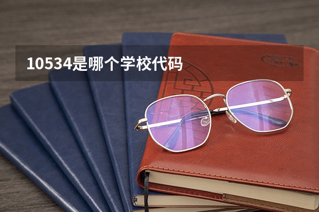 10534是哪个学校代码