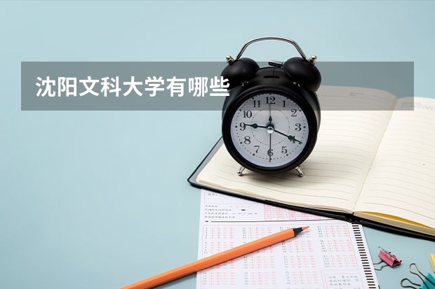 沈阳文科大学有哪些