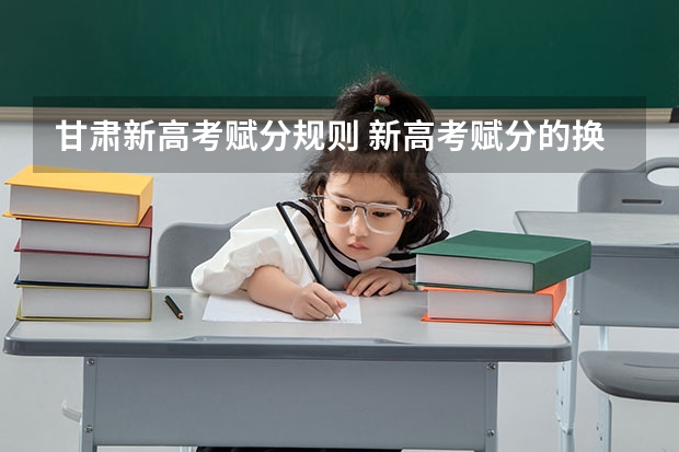 甘肃新高考赋分规则 新高考赋分的换算公式图示