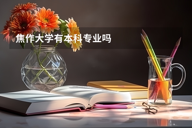 焦作大学有本科专业吗