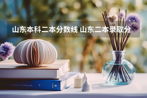 山东本科二本分数线 山东二本录取分数最低的大学