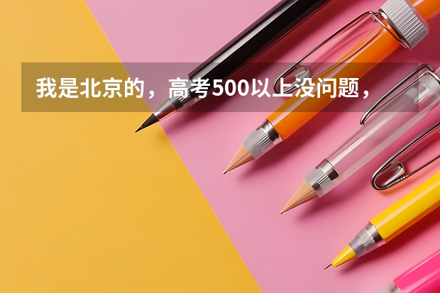 我是北京的，高考500以上没问题，美术还好，想参加艺考，怎么报名最好？谢谢！