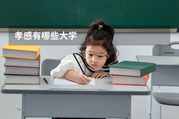 孝感有哪些大学
