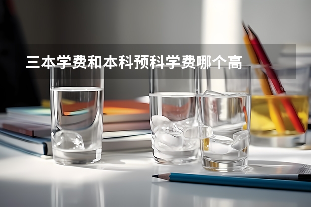 三本学费和本科预科学费哪个高