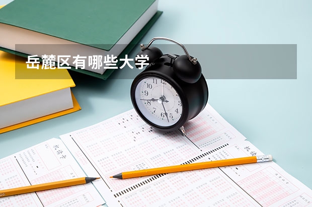 岳麓区有哪些大学