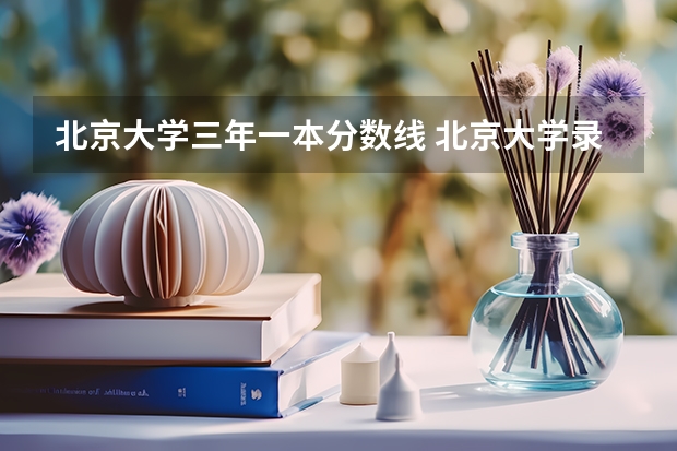 北京大学三年一本分数线 北京大学录取分