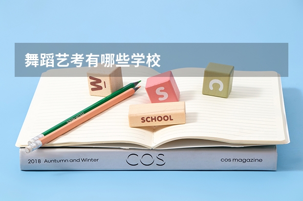 舞蹈艺考有哪些学校