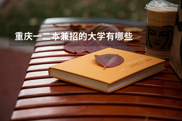 重庆一二本兼招的大学有哪些