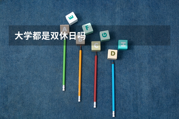 大学都是双休日吗