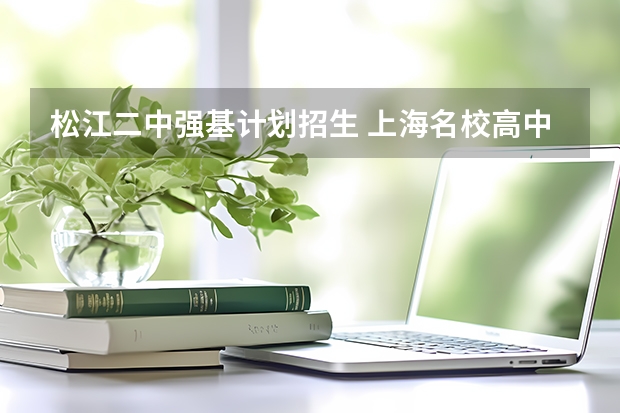 松江二中强基计划招生 上海名校高中介绍——松江二中（郊区霸主）