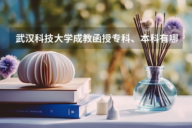 武汉科技大学成教函授专科、本科有哪些专业？学费多少？