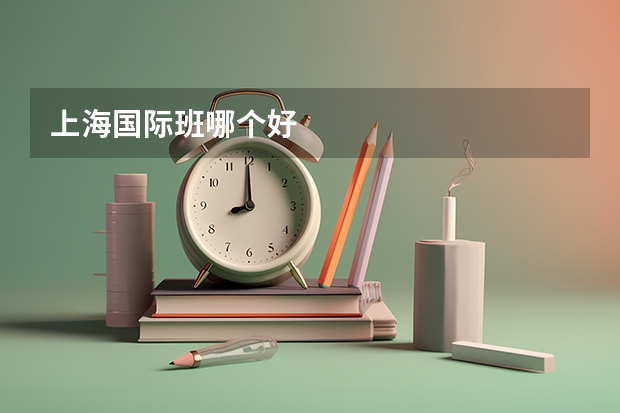 上海国际班哪个好