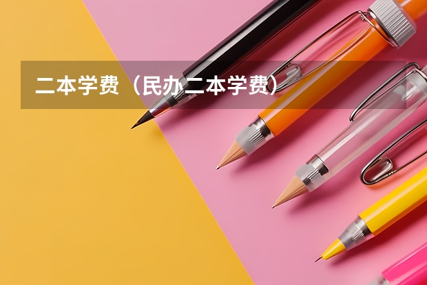 二本学费（民办二本学费）