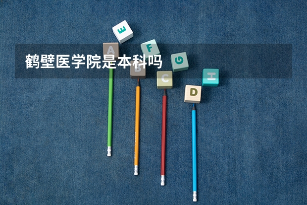 鹤壁医学院是本科吗