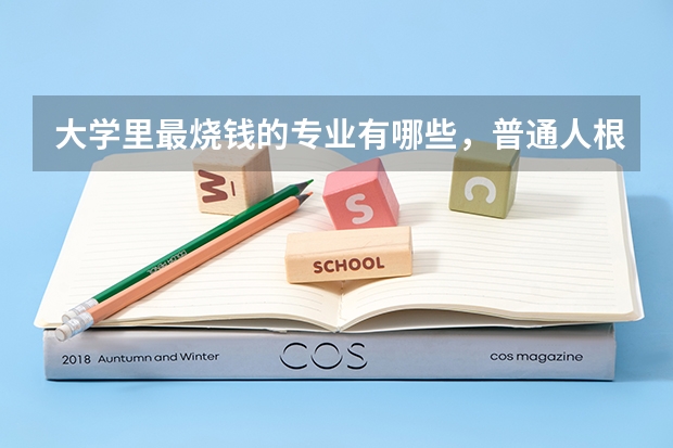 大学里最烧钱的专业有哪些，普通人根本读不起？