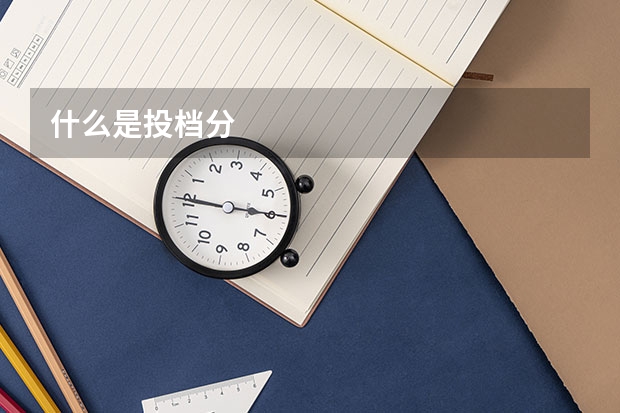 什么是投档分