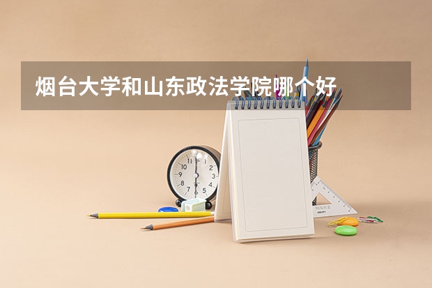 烟台大学和山东政法学院哪个好