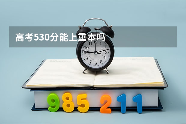 高考530分能上重本吗