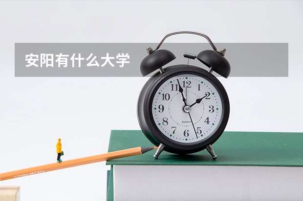 安阳有什么大学