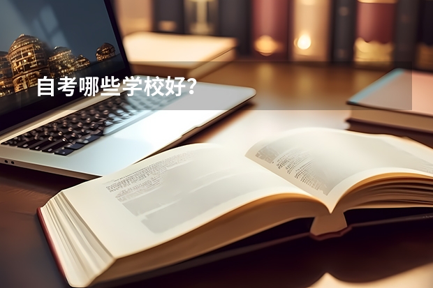 自考哪些学校好?