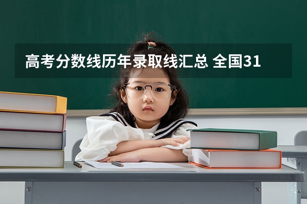 高考分数线历年录取线汇总 全国31省市高考分数线汇总