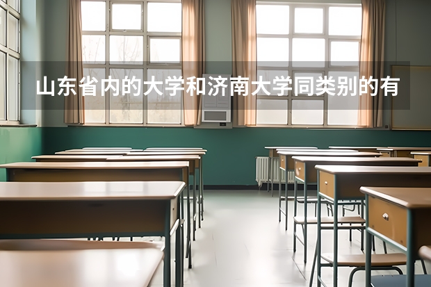山东省内的大学和济南大学同类别的有哪些