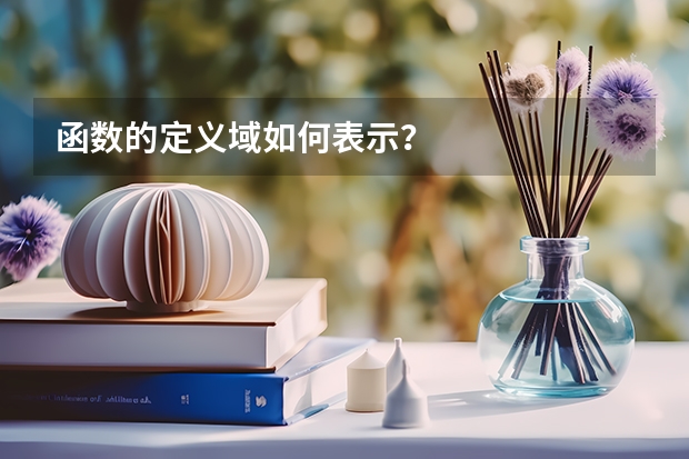 函数的定义域如何表示？