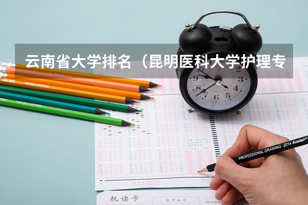 云南省大学排名（昆明医科大学护理专业录取分数）