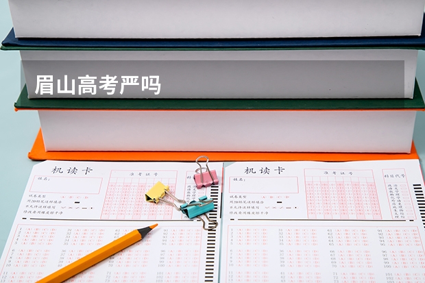 眉山高考严吗