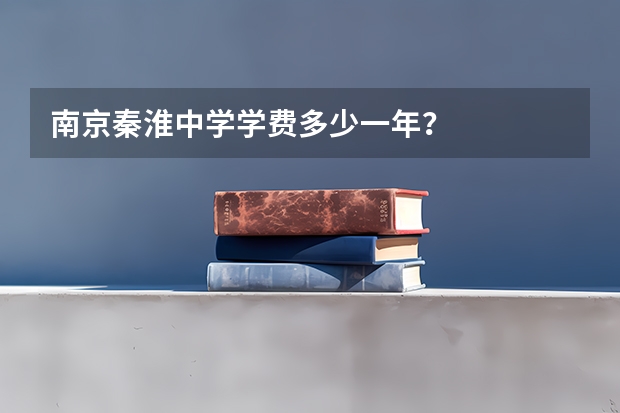 南京秦淮中学学费多少一年？