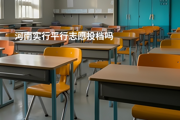 河南实行平行志愿投档吗