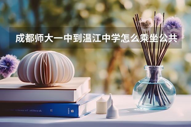成都师大一中到温江中学怎么乘坐公共汽车