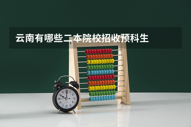 云南有哪些二本院校招收预科生