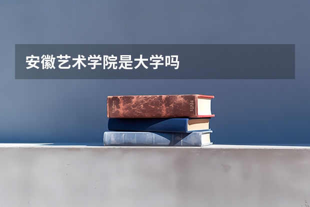 安徽艺术学院是大学吗