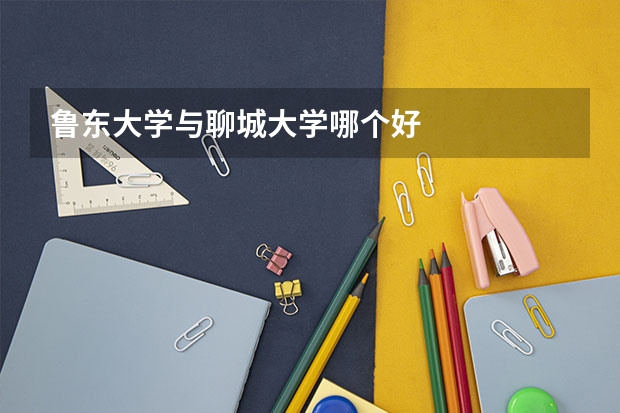 鲁东大学与聊城大学哪个好