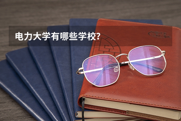 电力大学有哪些学校？