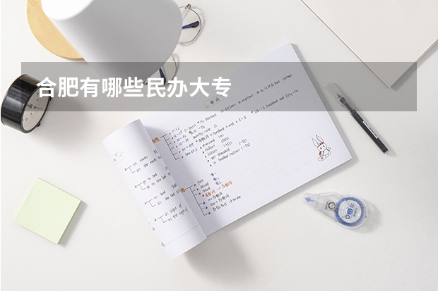 合肥有哪些民办大专