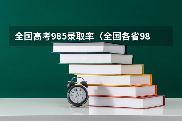 全国高考985录取率（全国各省985、211录取率）