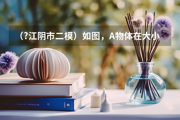 （?江阴市二模）如图，A物体在大小为10N的水平拉力F作用下，以0.3m/s的速度向右匀速运动（滑轮与细绳（（?江阴市二模）如图是用完全相同的加热装置给甲、乙两种质量相等的不同晶体同时均匀加热，两种晶体）