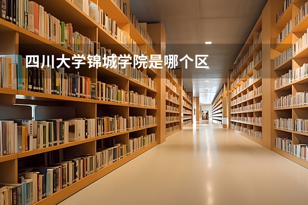 四川大学锦城学院是哪个区