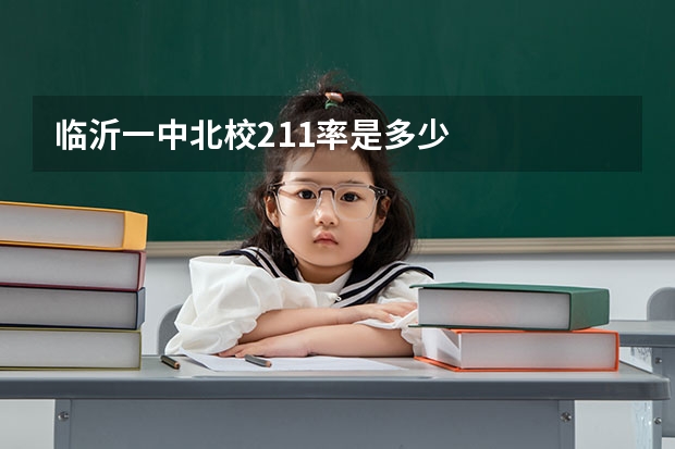 临沂一中北校211率是多少