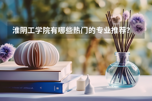 淮阴工学院有哪些热门的专业推荐？