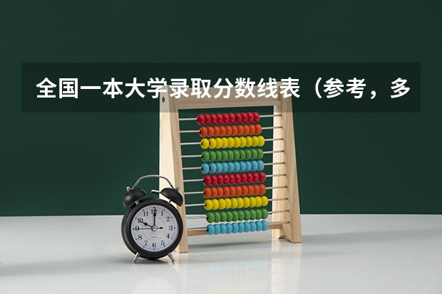 全国一本大学录取分数线表（参考，多省份汇总） 辽宁省高考分数线400多能上那些二本学校