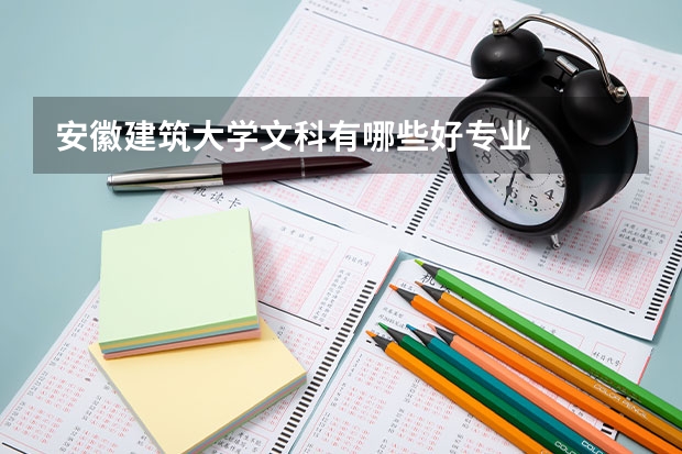 安徽建筑大学文科有哪些好专业