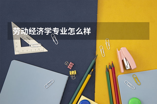 劳动经济学专业怎么样