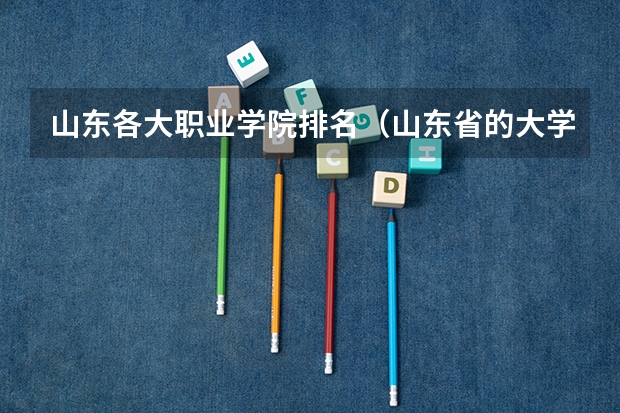 山东各大职业学院排名（山东省的大学分布和排名）