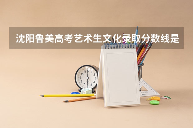 沈阳鲁美高考艺术生文化录取分数线是多少